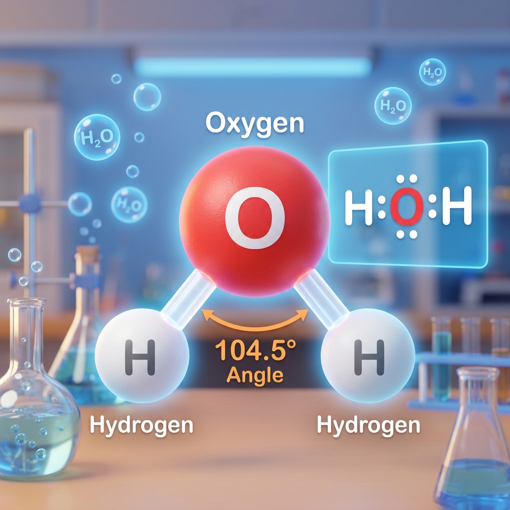 Model H2O i Wzór Lewisa